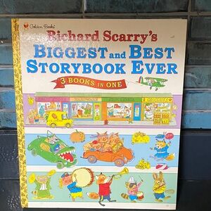 VINTAGE-Richard Scarry's Biggest and Best Storybook Ever